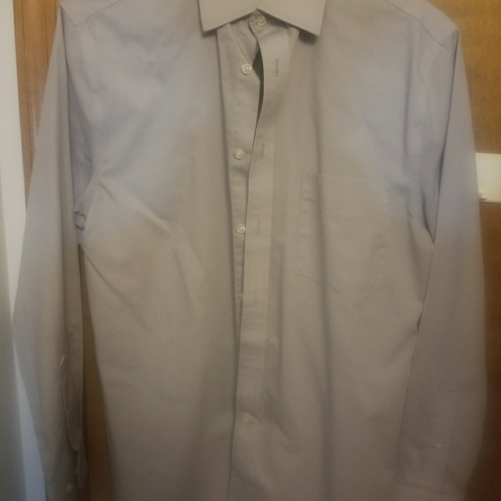 NWOT Gray Dress Shirt